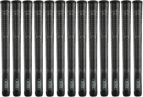 سلسلة Winn Dri-Tac 2.0، مجموعة من 13 سلسلة Winn Golf Grip القياسية متوسطة الحجم وكبيرة الحجم. تقنية البوليمر تفوز بمقابض الجولف in Kuwait