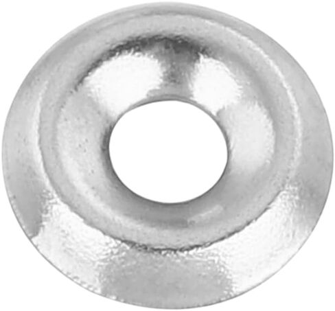 uxcell #4 304 Stainless Steel Cup Washer Countersunk for Screw Bolt 100pcs in Saudi Arabia