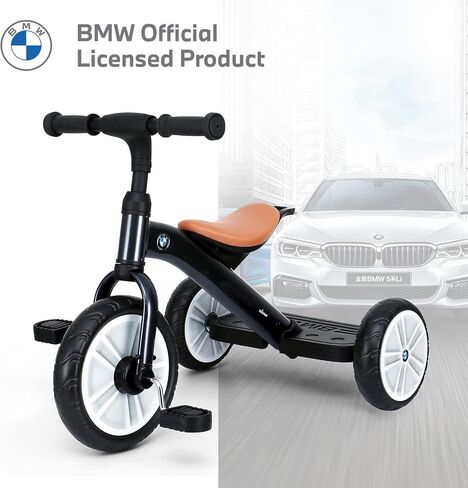 BMW Toddler Tricycle for Boys & Girls Aged 2-5, Valuable Gift for 2 3 4 5 Years Old, Callisto Grey in Saudi Arabia