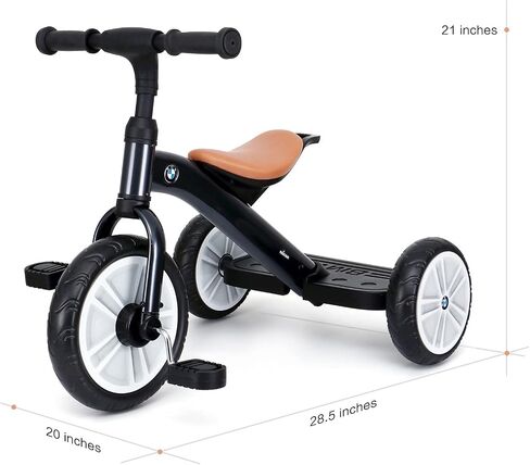BMW Toddler Tricycle for Boys & Girls Aged 2-5, Valuable Gift for 2 3 4 5 Years Old, Callisto Grey in Saudi Arabia