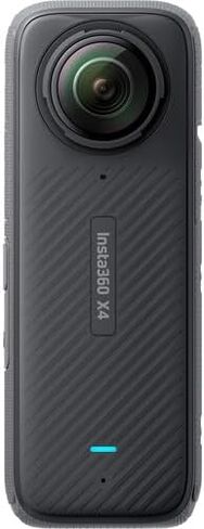 Insta360 X4 - كاميرا أكشن مقاومة للماء 360 8K مع مستشعر 48 ميجابكسل، فيديو 5.7K 360، صورة 72 ميجابكسل 360، تحرير الذكاء الاصطناعي لمنشئي المحتوى، الرياضة، السفر، الهواء الطلق + مجموعة ملحقات 50 في 1 + بطاقة 64 جيجابايت + المزيد in Saudi Arabia