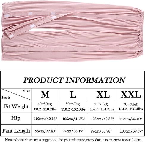 ملابس المريض طريح الفراش من الفيلكرو الأمامي، سراويل قصيرة للمريض، سراويل قصيرة قابلة للتمزيق، مادة قطنية ناعمة in Kuwait
