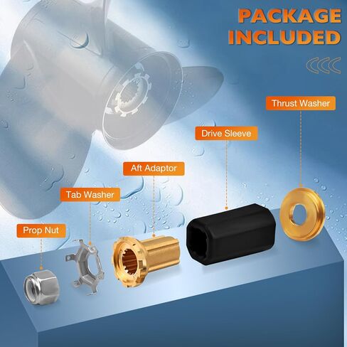 HQPASFY Flo-Torq II Hub Kit 835257Q1 Compatible with Mercury Outboard Boat 60-300 HP， Mariner Mercruiser Alpha Bravo One Drives Replace# 835257K1 835257A1 in Saudi Arabia