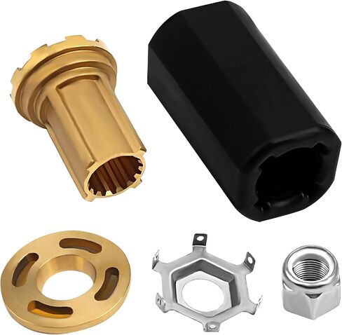 HQPASFY Flo-Torq II Hub Kit 835257Q1 Compatible with Mercury Outboard Boat 60-300 HP， Mariner Mercruiser Alpha Bravo One Drives Replace# 835257K1 835257A1 in Saudi Arabia