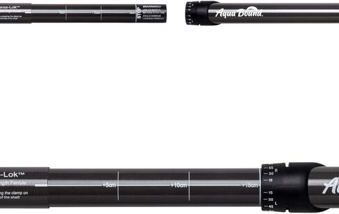 AQUA BOUND Aquabound Stingray Carbon Black CR Blade / Posi-Lok عمود الكربون in Kuwait