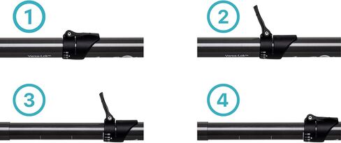 AQUA BOUND Aquabound Stingray Carbon Black CR Blade / Posi-Lok عمود الكربون in Kuwait