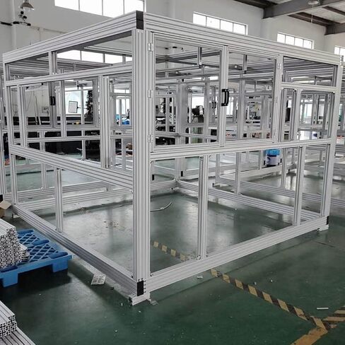 2PCS 20 Series T Slot 2080 Aluminum Extrusion Profile 39.4'',European Standard Anodized Linear Rail for 3D Printer Parts and CNC DIY 1000mm Silver(39.4inch) in Saudi Arabia