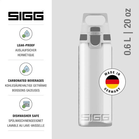 SIGG - Total Color - Refillable Sports Water Bottle - Tritan - Carbonated Drinks - Dishwasher Safe - BPA Free 20Oz, 34Oz in Saudi Arabia