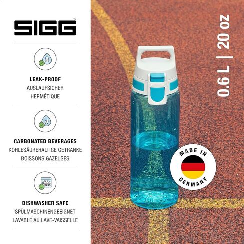 SIGG - Total Color - Refillable Sports Water Bottle - Tritan - Carbonated Drinks - Dishwasher Safe - BPA Free 20Oz, 34Oz in Saudi Arabia