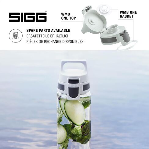 SIGG - Total Color - Refillable Sports Water Bottle - Tritan - Carbonated Drinks - Dishwasher Safe - BPA Free 20Oz, 34Oz in Saudi Arabia