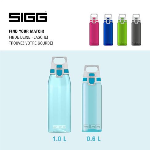 SIGG - Total Color - Refillable Sports Water Bottle - Tritan - Carbonated Drinks - Dishwasher Safe - BPA Free 20Oz, 34Oz in Saudi Arabia