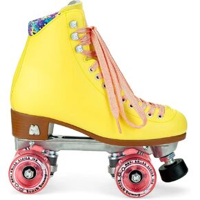 Moxi Skates - Beach Bunny - Fashionable Womens Roller Skates | Strawberry Lemonade | Size 3