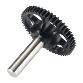 FYSETC 3D Printer Parts Upgrade Sherpa Extruder Gear 50 Teeth CNC POM Gear Lightweight for Sherpa Mini VoronStealthburner Afterburne BMGExtruder-Pack of 1(Black)