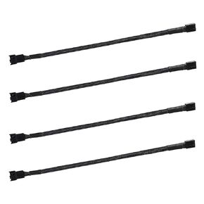 12" pwm Fan Extension Cable，4 pin Fan Extension Cable，Cable Extension pc，PC Fan Extension Cable, PWM Fan Extension Cable, PWM Extension Cable (11.8"（30cm） 20pcs)