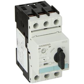 Siemens 3RV1021-1FA10 Manual Starter and Enclosure, Open Type, 3.5-5 FLA Adjustment Range