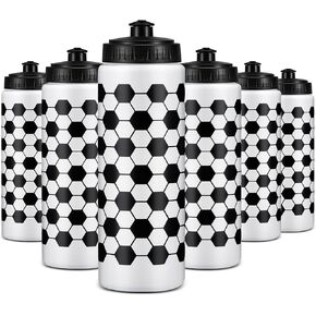 Yaomiao Soccer Water Bottle for Boys 20 oz Soccer Accessories Water Bottle Reusable BPA Free Squeeze Water Bottles Soccer Stuff for Boys Girls School Sports Party Gifts