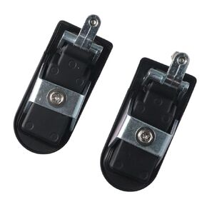 2pcs Sealed Compression Latch,Flush Mount Trigger Latch,Adjustable Lever Hand Operated Compression Latches Key Locking Black