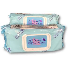 2 Packs-Premium (13"x 9" XL), Disposable Adult Washcloth/Moist Cleaning Wipes, Alcohol-Free, Ultra Soft/Strong, Fragrance-Free Formula,Prefect for Personal Cleaning, Travel, Bath