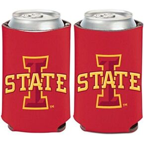 WinCraft NCAA Iowa State University Cyclones 1 Pack 12 oz. 2-Sided Can Cooler
