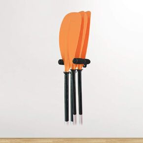 Kayak Paddle Rack Boat Paddle Storage Rack Wall Mount Accessories for Canoe, SUP Paddle Board or Kayak Paddles Oar Hangers for Garage