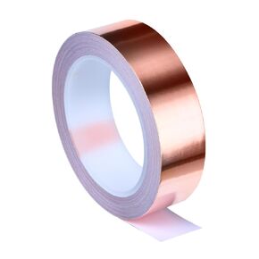 Copper Foil Tape 1.6" x 65ft with Conductive Adhesive for Guitar, EMI Shielding, Crafts, Stained Glass, Solder Paper Circuit, Electrical Repairs and Grounding