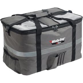 Winco BGCB-2314 Insulated Food Delivery Bag, Large, Gray in Kuwait