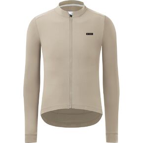 Men's Winter Cycling Jersey Thermal Long Sleeve Bicycle Clothing Fleece Bike Jersey Windproof Race Fit Lightweight