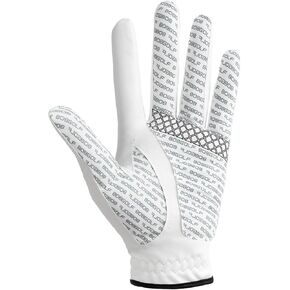 Golf Glove Non-Slip Microfiber Silicone Grip Correct Hand Positioning