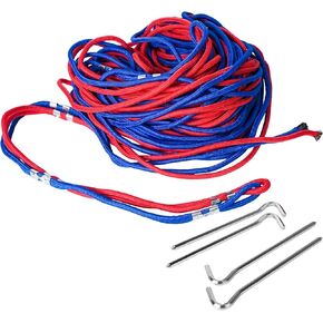 Aoneky 5/16'' 30' X 60' Beach Volleyball Boundary Lines - Rope Court Lines