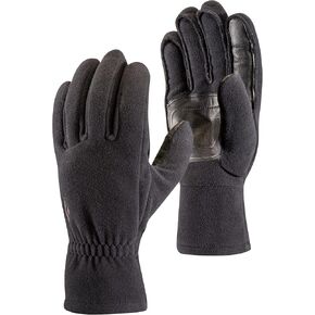 قفازات BLACK DIAMOND النسائية للحماية، قفازات صوف Windbloc متوسطة الوزن من معدات Diamond Black - أسود - مقاس كبير جدًا in Saudi Arabia