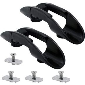 YYST Kayak Paddle Clip Holder Fishing Net Clip w Track Mount - No Track, No Paddle