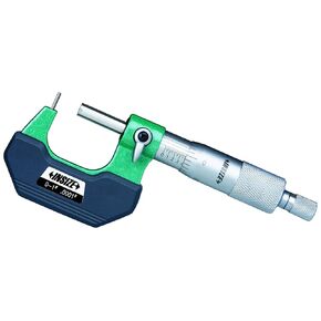 INSIZE 3261-1D Cylindrical Anvil Tube Micrometer, 0" - 1", Graduation .0001", Type D
