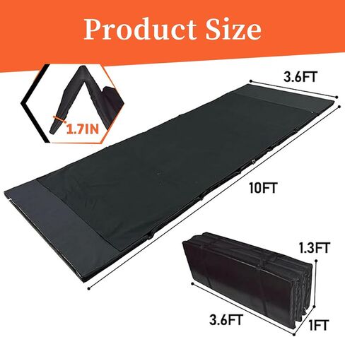 Baseball Softball Sliding Pad Mat, 10x3.6FT Baseball Bat Exercise Mat Sliding Mats for Yoga Baseball Softball Rugby Volleyball Soccer Football Indoor Outdoor in Saudi Arabia