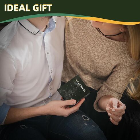 مجموعة رونية، 13 قطعة، رونية زجاجية للمبتدئين، العرافة، الوثنية، مجموعة أحجار رونية خضراء مع كتاب رونية، حقيبة مخملية برباط in Kuwait