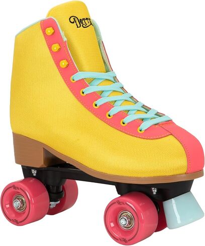 Lenexa Dottie Roller Skates - Indoor/Outdoor Roller Skates for Women - Roller Skates for Girls - Roller Skates for Kids in Saudi Arabia