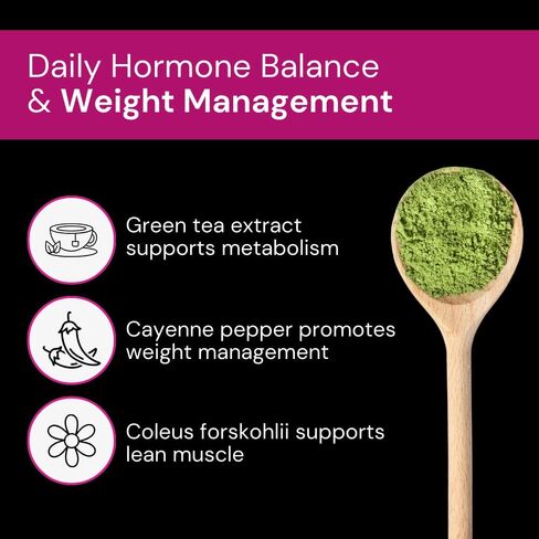 UNALTERED SlimBalance - Hormone Balance for Women - Features Green Tea Extract, Magnesium Citrate, Zinc Picolinate, Coleus Forskohlii - 30 Servings in Kuwait