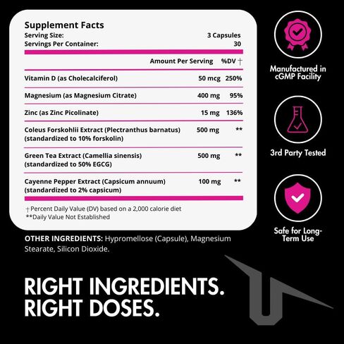 UNALTERED SlimBalance - Hormone Balance for Women - Features Green Tea Extract, Magnesium Citrate, Zinc Picolinate, Coleus Forskohlii - 30 Servings in Kuwait