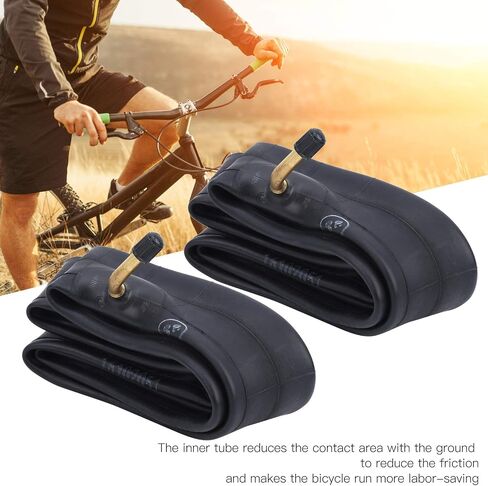 14inch Bike Inner Tube, Electric Bikes Replacement Tubes Bicycle Inners Tubing Rubber Tool with Angled Valve Stem Inflation Gas Scooters Electrical Mini Mobility Scooters 2 Packs in Saudi Arabia