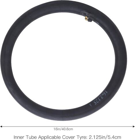 14inch Bike Inner Tube, Electric Bikes Replacement Tubes Bicycle Inners Tubing Rubber Tool with Angled Valve Stem Inflation Gas Scooters Electrical Mini Mobility Scooters 2 Packs in Saudi Arabia