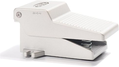 صمام دواسة القدم 5/2 طريقة AirTac 4F210-08 1/4 PT نوع هوائي يعمل بالهواء يتم التحكم فيه عن طريق مفتاح القدم المطاطي المضاد للانزلاق 2 موضع 5 طرق in Kuwait