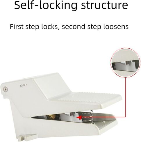 صمام دواسة القدم 5/2 طريقة AirTac 4F210-08 1/4 PT نوع هوائي يعمل بالهواء يتم التحكم فيه عن طريق مفتاح القدم المطاطي المضاد للانزلاق 2 موضع 5 طرق in Kuwait