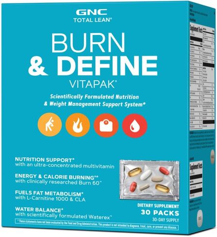 GNC إجمالي العجاف إجمالي حرق العجاف وتحديد VitaPak (30 حصة) in Saudi Arabia