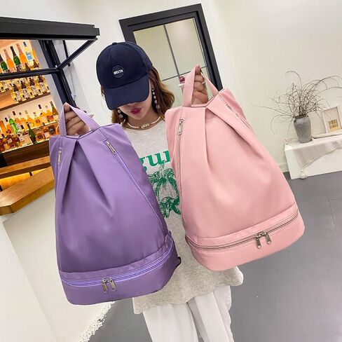 Swimming Bag Dry Wet Separation Female Sports Fitness Bag Waterproof Travel Storage Bag Yoga Bag Travel Backpack in Saudi Arabia