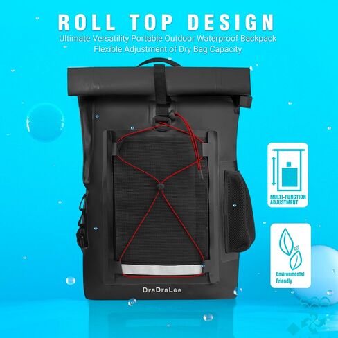 Waterproof Backpack Kayak Dry Bag Backpack Waterproof 30L in Saudi Arabia