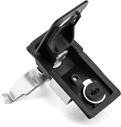 QWORK Compression Latch Flush Sealed Lever Latch Trigger, 8 Pack Latches with 8 Keys Adjustable Lift and Turn, Keyed Alike in Saudi Arabia