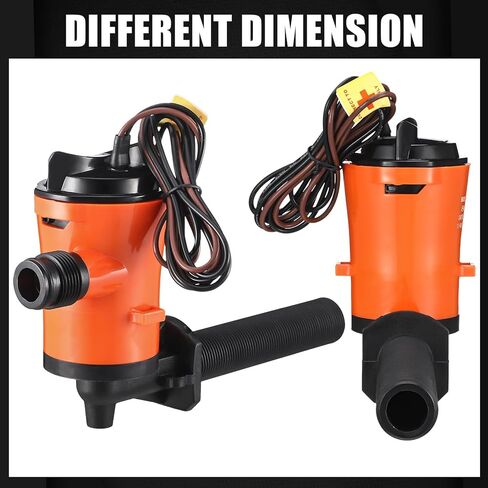 مضخة Livewell للقارب مع 4 مصفاة شبكية من الفولاذ المقاوم للصدأ مقاس 3/4 بوصة، مضخة مهوية 12 فولت 800 جيجا في الساعة لخرطوشة Livewell الغاطسة in Kuwait