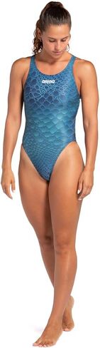 ARENA Performance Caimano Women's Swimsuit Swim Tech Back One Piece Intensive Swim Training Athletic Ladies Bathing Suit in Saudi Arabia