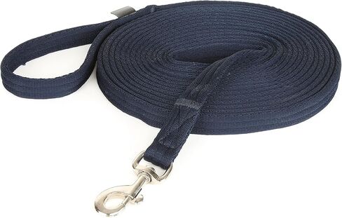 Shires Wessex Soft Feel Lunge Line 8m Black in Saudi Arabia