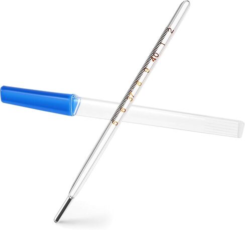 MAGICLULU 1Pc Glass Oral Temperature Adult Free Clinic Armpit Fast Reading Fever Indicator(Single Scale)… in Saudi Arabia