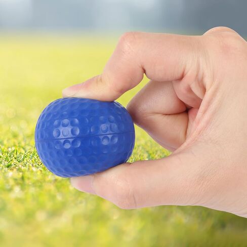 كرات ممارسة الجولف الرغوية، كرات جولف للتدريب، ملمس واقعي وكرات تدريب محدودة على الطيران للفناء الخلفي، كرات جولف ناعمة للداخل أو الخارج، عبوة من 12 قطعة in Kuwait